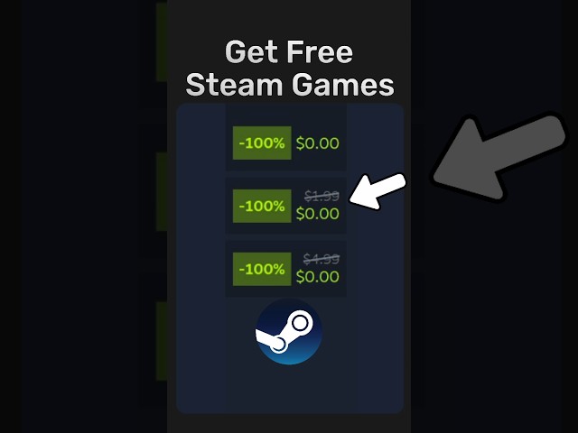 How to Get Free Games on Steam #steamsale
