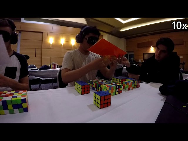 Multiple Blindfolded 2018 Australian National Champion - Jack Cai | 18/19 in 59:20