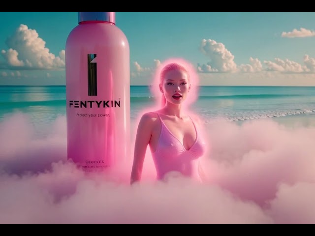 AI Generated CGI Ad | The Future of Luxury Marketing with fentykin moisturizer @fentykin #cgiads