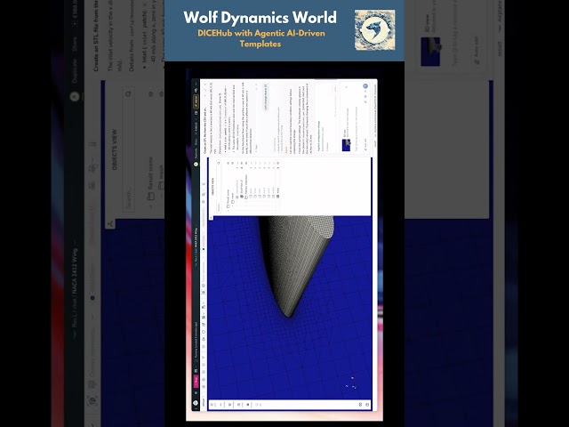 Accelerating Multiphysics Simulations in DICEHub with Agentic AI-Driven Templates #ai #cae
