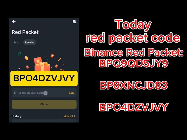Binance Crypto Red Packet Code Today 2024 | binance red packet code | Red packet code 3 October 2024