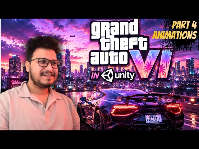 How to Make GTA 6 / Grand Theft Auto 6 in Unity – GTA-Style Open World Game | Part 4