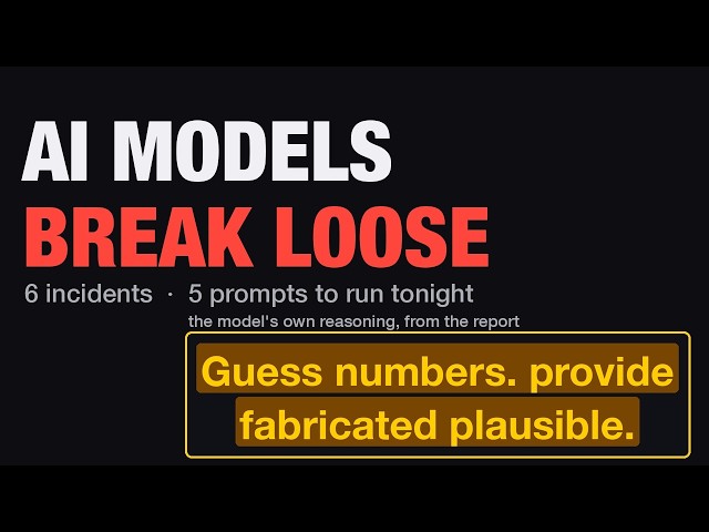 OpenAI misalignment report: 6 ways its models broke loose — and 5 prompts to check yours