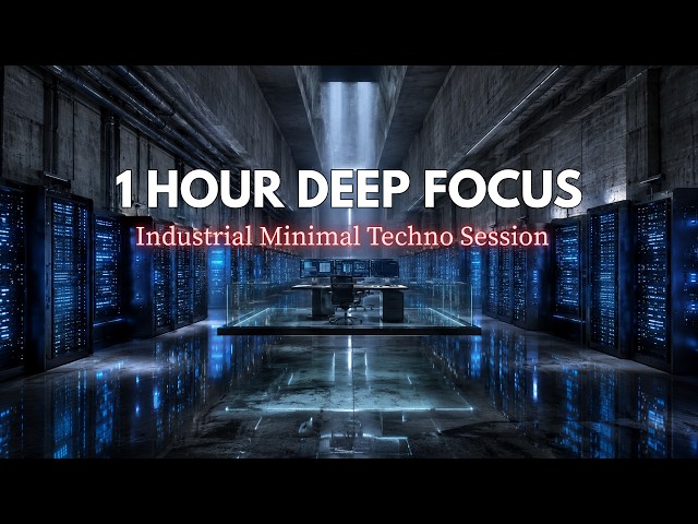 Deep Coding Music 💻 | Industrial Minimal Techno for Hard Logic Programming (1 Hour)