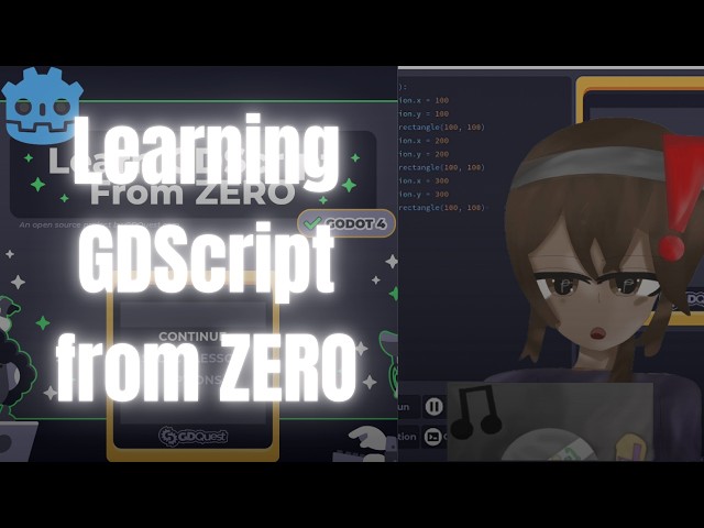 Amateur game developer learns Gdscript