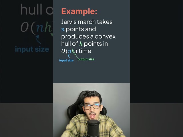 What is an output-sensitive algorithm? - Inside code