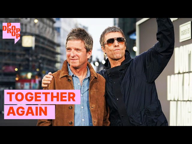 Noel and Liam Gallagher greet fans at Oasis doc UK premiere