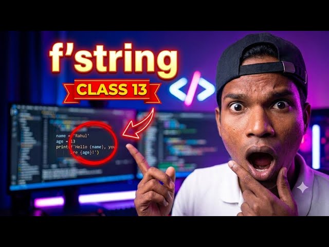 What are F-Strings in Python? | Stop using plus operator in python.