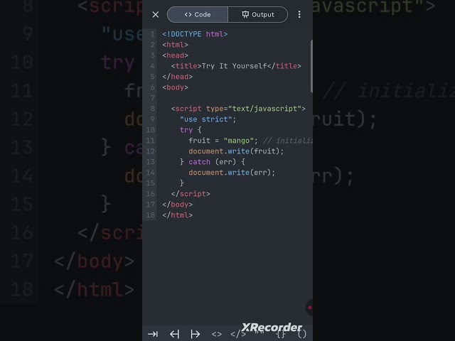 Javascript Strict Mode #javascript #coding