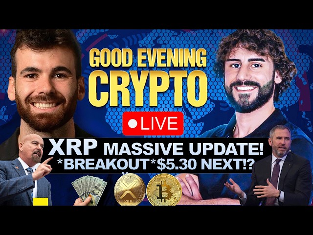 🚨 BREAKING: XRP *BOMBSHELL* BREAKOUT HAPPENING NOW! 🚨 $5.30 TARGET & CLARITY ACT NEWS! (W/ MICKLE)