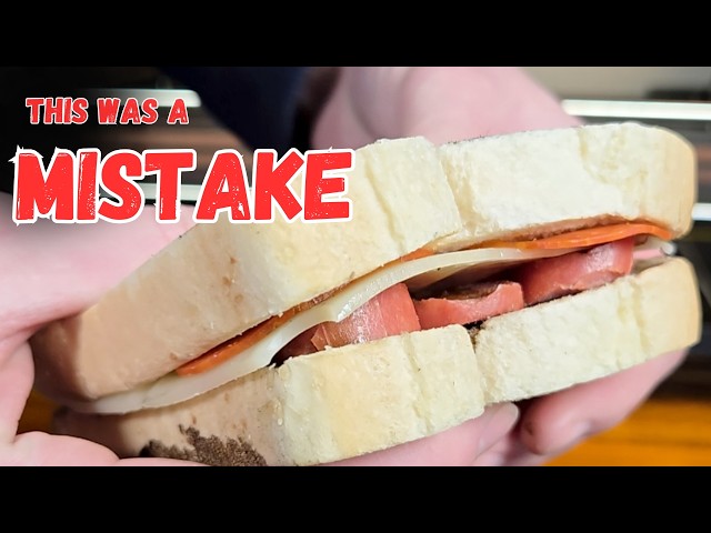 I cooked a sandwich with a laser