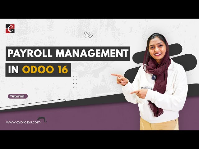 Payroll Management System in Odoo 16 | How to Use Odoo 16 Payroll Management System