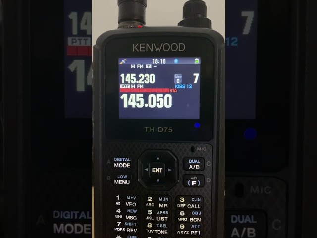 Winlink over Bluetooth with the Kenwood D75 and Linux Mint 👍