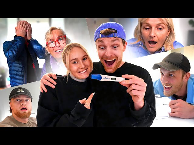 DE REACTIE VAN FAMILIE/VRIENDEN!🥰 | baby vlog #4