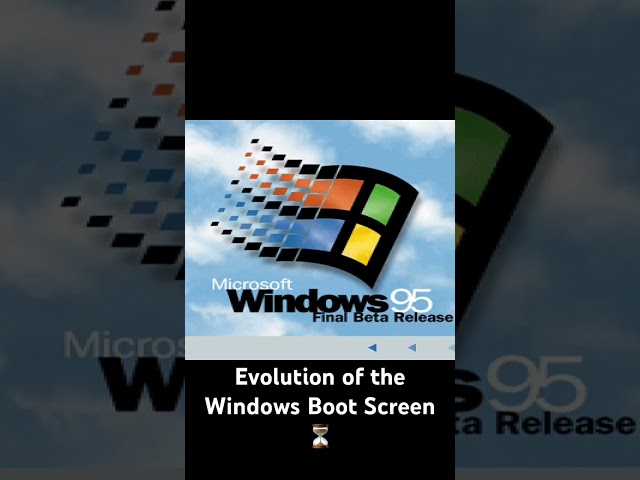 Boot Screens You've Never Seen (Betas Included) 🤫