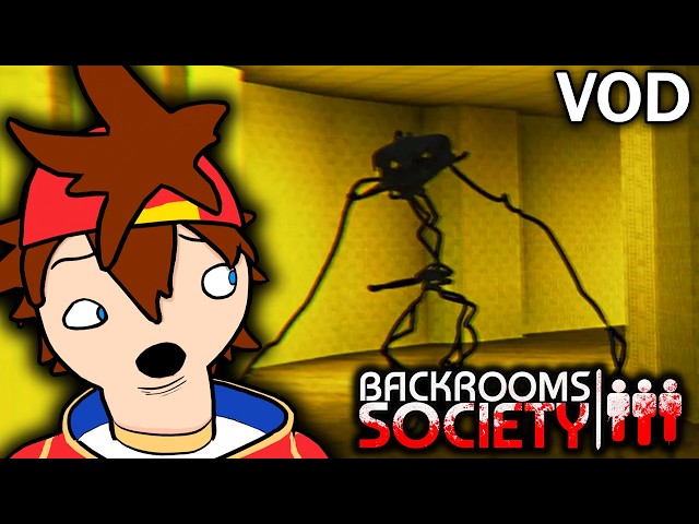 Kenji Plays Backrooms Society W/ Kai and Jihi *FULL STREAM*