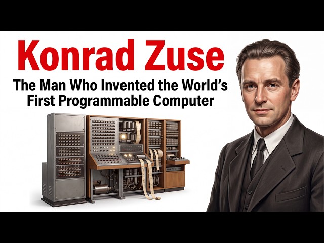 The Man Who Invented the World’s First Programmable Computer | Konrad Zuse