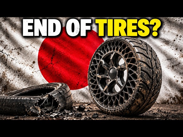 Japan’s Airless Tire Just Killed a $167 Billion Global Monopoly