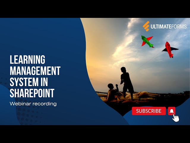 Webinar: Set Up Your Own Learning Management System (LMS) in SharePoint