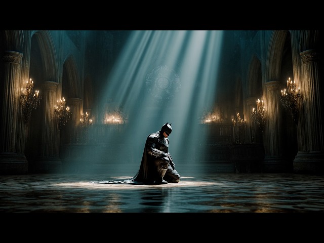 Relax, Reset Your Mind & Rise With Batman (The Dark Knight Meditation) Deep Focus Healing & Ambience