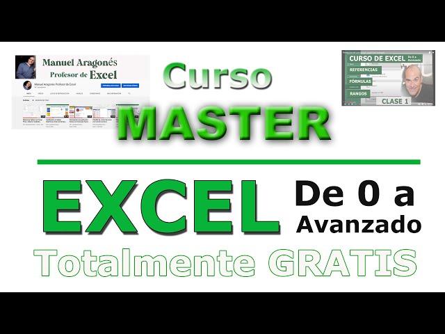 Master #EXCEL Course from Scratch 2022