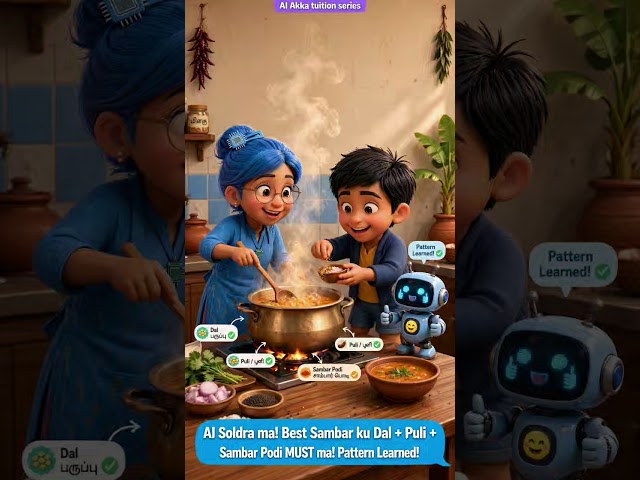 Let's Connect AI with Our Kitchen!Sambar la Irukku ML Magic|#aIAkkaTuition part 7