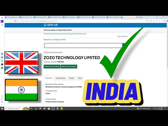UK LTD Company Formation & Identity Verification from India | UK LTD Company from India (PART 1/4)