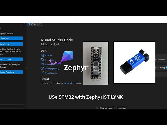 Getting Started with Blackpill STM32 & Zephyr OS (ST-Link Setup) in VSCode