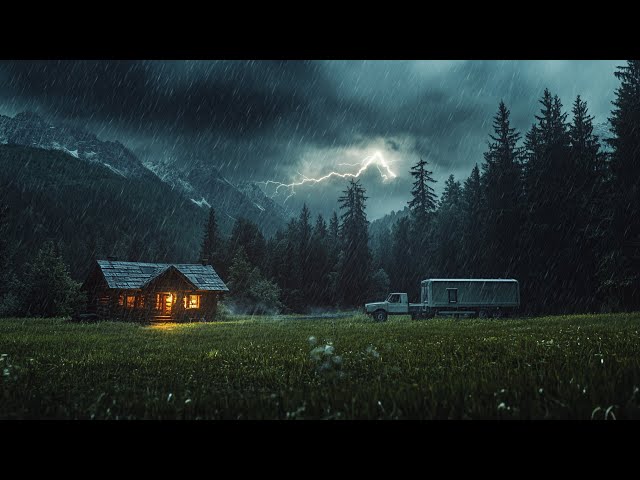 Rain Sounds for Sleeping 10 Minutes 🌧️  Rain Ambiance for Relaxing and Study ASMR Nature Sounds