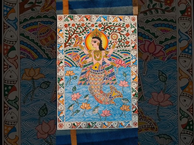 #madhubanipainting matsay avtar