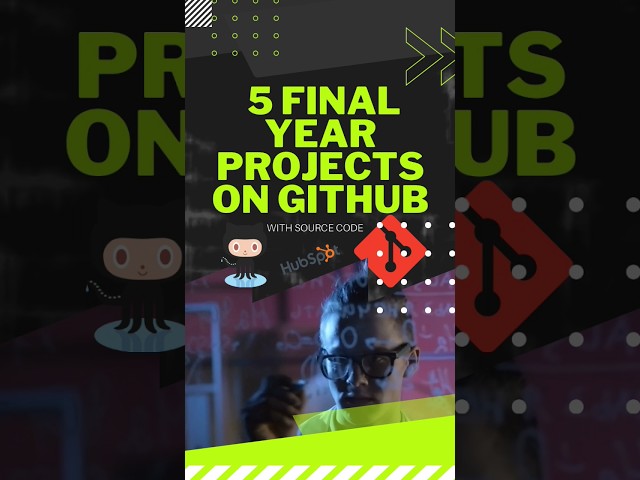 GitHub Final Year Project ideas with source code 🔥 #shorts