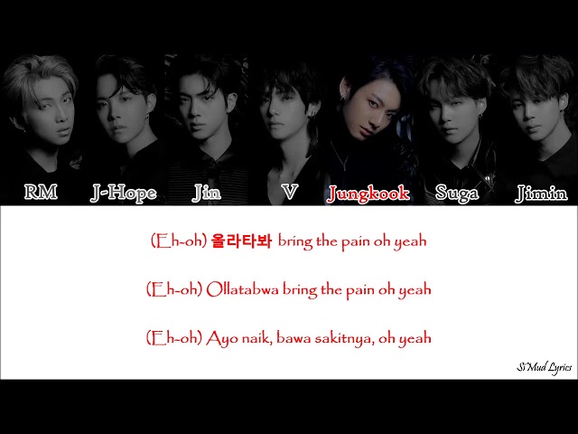 BTS (방탄소년단) - 'ON' (HAN-ROM-IND_Color_Code_Lyrics) ♫