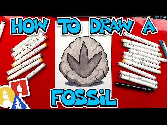 How To Draw A Cool Fossil