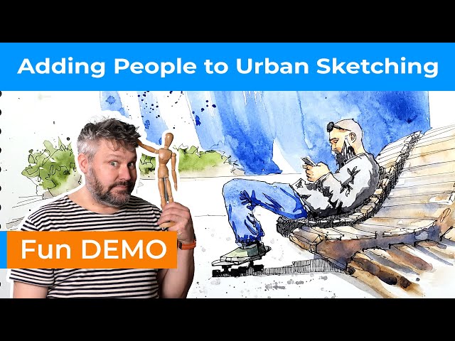 The Art Of Urban Sketching People - Capturing City Life