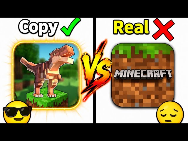 I Played a CRAZY Minecraft Copy Game! 😱🔥