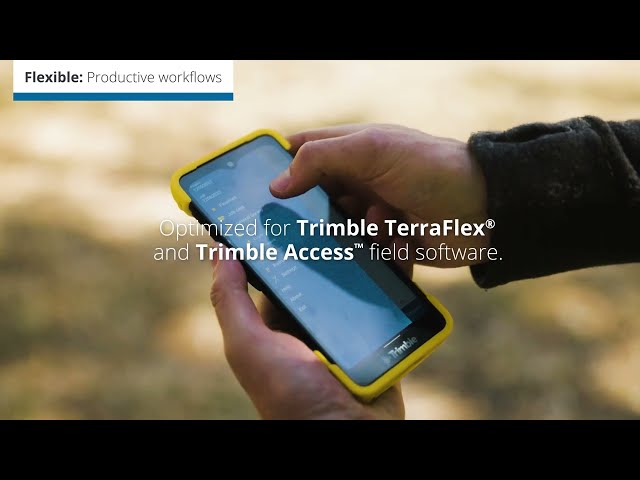 Trimble TDC6 Data Collector | Effortless Flexibility