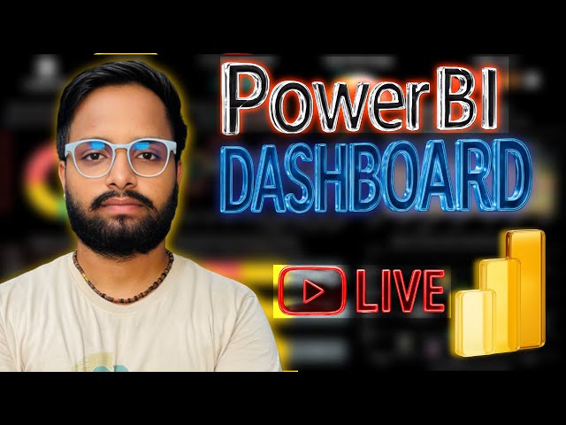 LIVE: Create a Power BI Dashboard from Scratch | Step-by-Step Tutorial