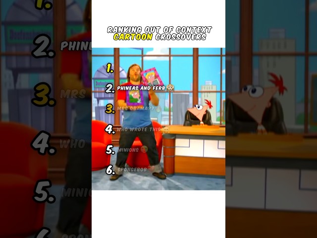 Ranking Cursed Cartoon Crossovers π