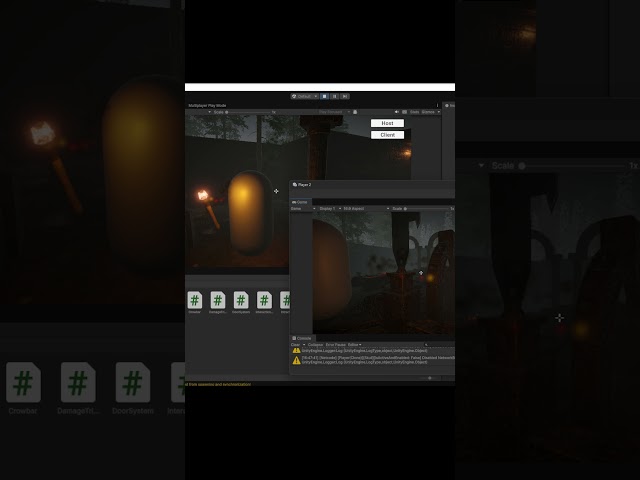 I Tried Making My Game Multiplayer… BIG MISTAKE 💀😂 #Shorts