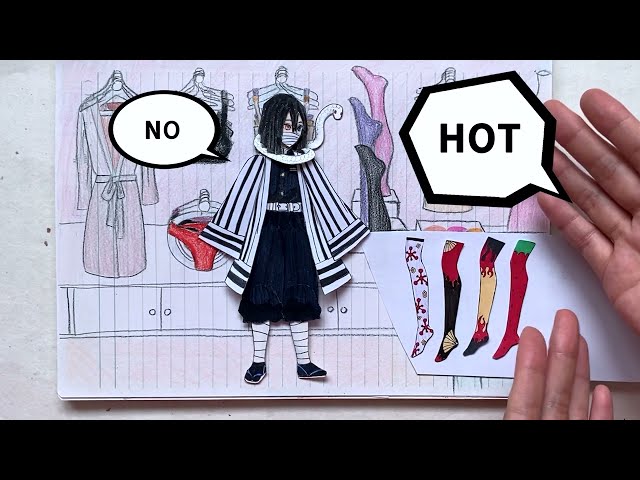 미츠리와 이구로 종이구관 / 甘露寺蜜璃&伊黑小芭內/ mitsuri & iguro (sub)