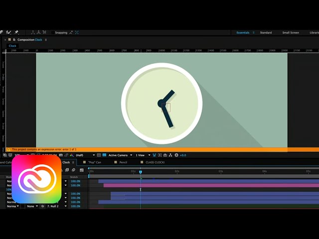 Flat design and the illusion of depth in After Effects | Motion Design Live Stream | Creative Cloud