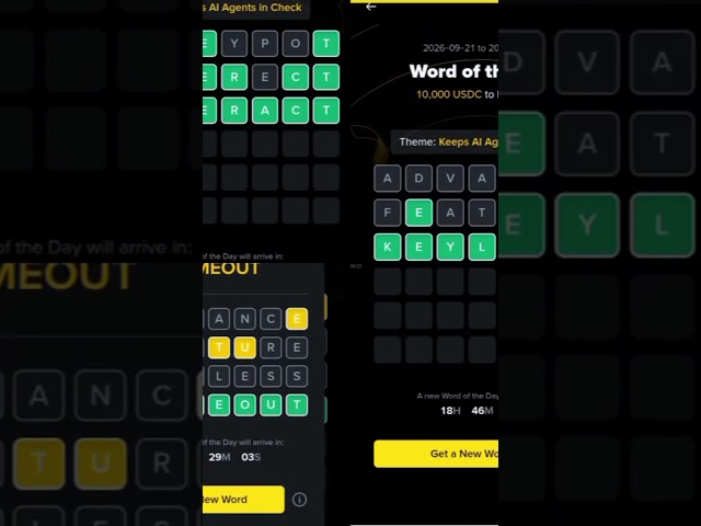 Binance word of the day | Correct answers | Theme Keeps Ai Agents in Check # binance #hold
