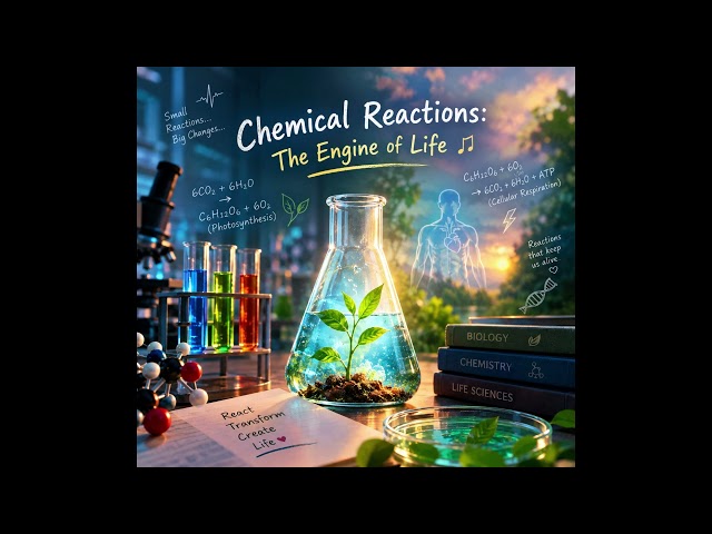 🧪 **Chemical Reactions: The Engine of Life** 🌱