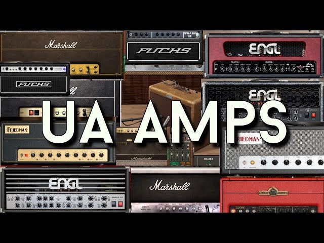 Universal Audio Amp-Simulations - all of them tested and compared!