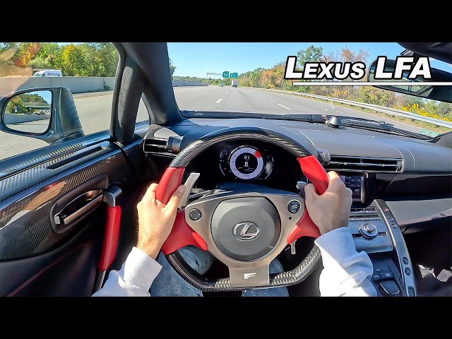 Lexus LFA Road Rally - 1,200 Miles of the World's Best V10 (POV Binaural Audio)