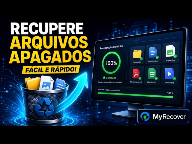 Recover Deleted PC Files FAST and EASY! (MyRecover)