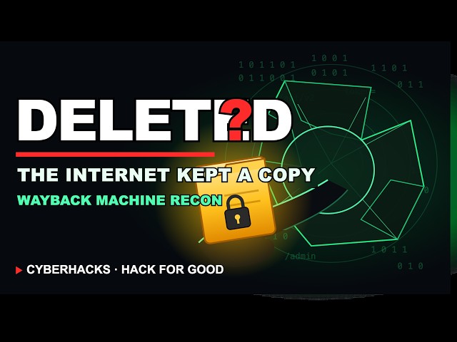 Bug Bounty Live #6: How Hackers Find Secret APIs in DELETED Files (Wayback Machine Recon)