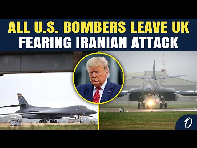 US Pulls ALL B-1 Bombers From UK Base After NEW Threat Targets RAF Fairford | Iran Behind U.S Assets