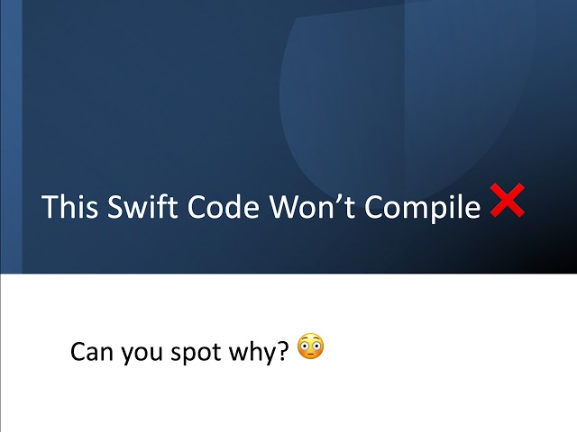 Why This Swift Code Fails 😳 | mutating Keyword Explained (Interview Trap)