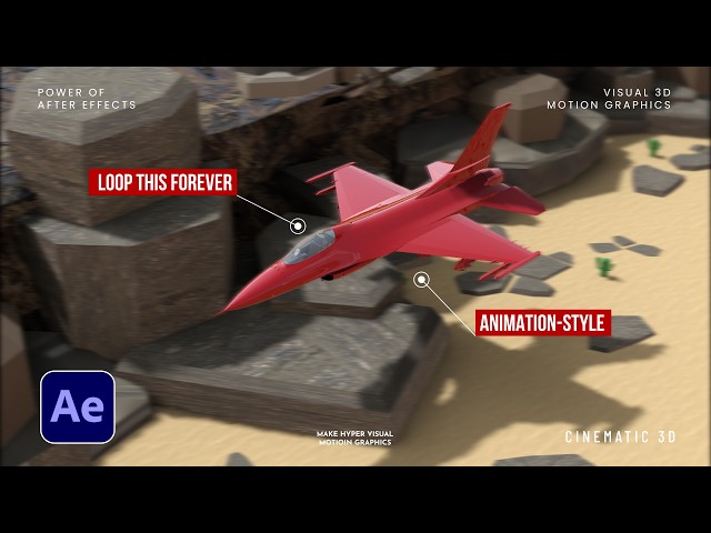 Make Animation-Style 3D Motion Graphics in After Effects